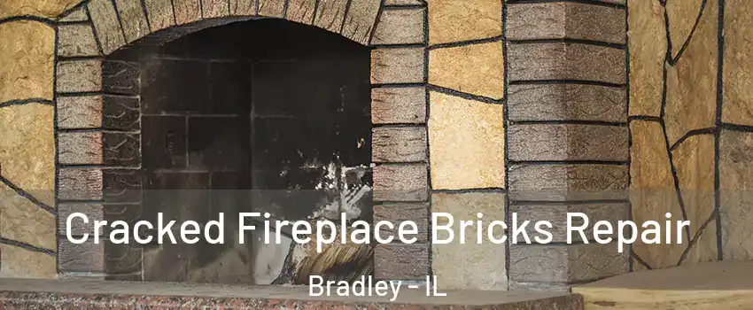  Cracked Fireplace Bricks Repair Bradley - IL