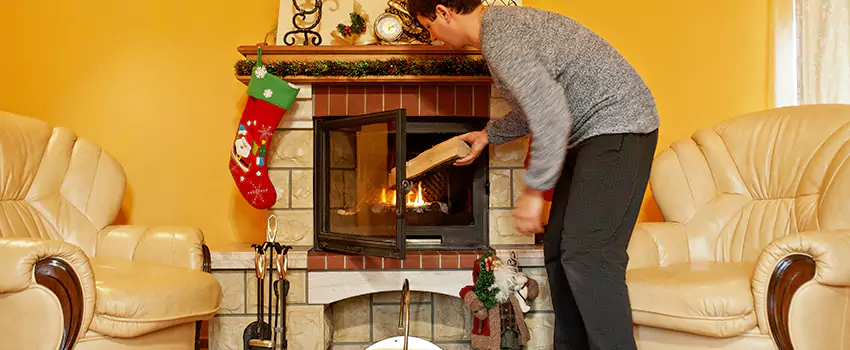 Gas to Wood-Burning Fireplace Conversion Services in Bradley, Illinois