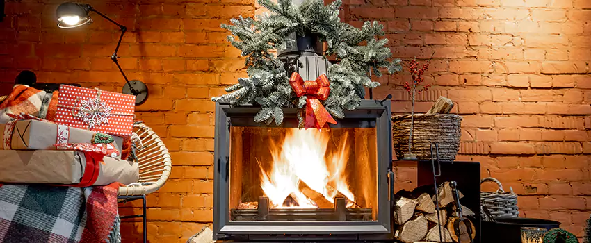 Travis Industries Linear Gas Fireplace Installation in Bradley, Illinois