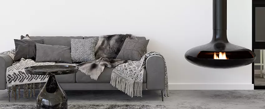 Circular Hanging Fireplace Installation Services in Bradley, IL