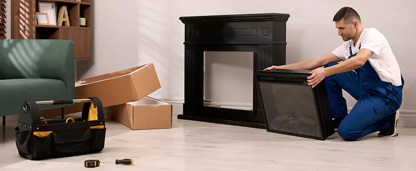 Old Rusted Metal Fireplace Repair And Replacement in Bradley, IL